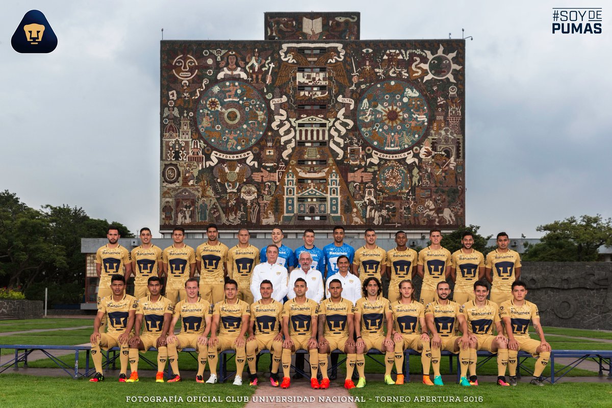 Los Pumas se tomaron la foto oficial del Apertura 2016